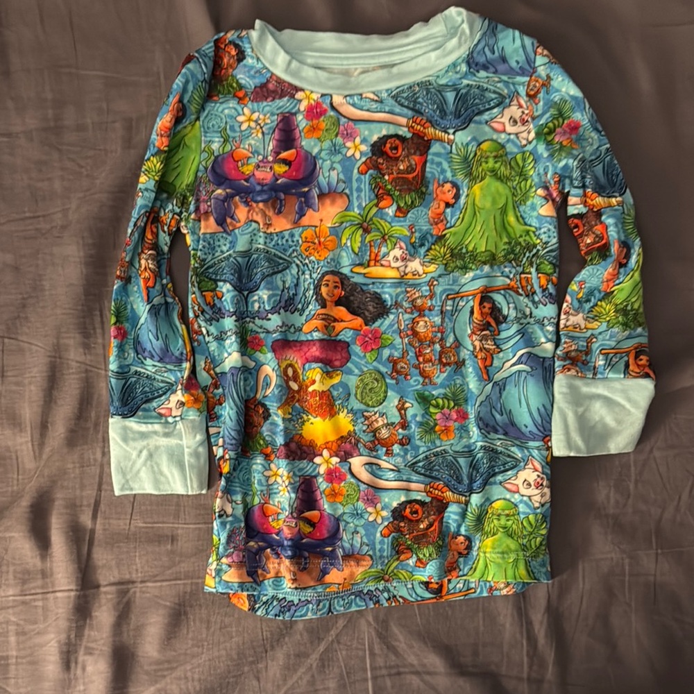 Colorful Long Sleeve Moana set
